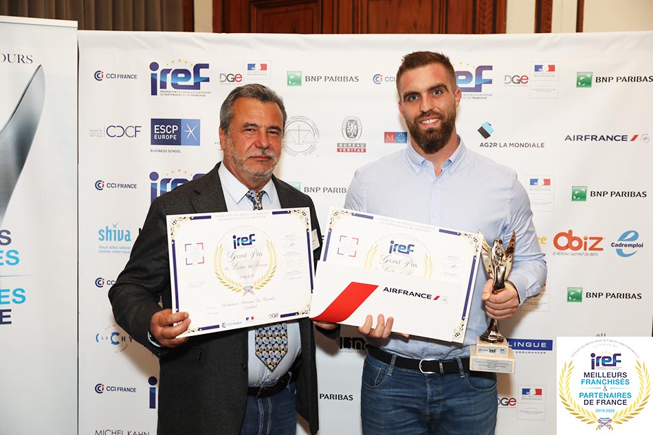 Christian Badia, Fondateur du Réseau VERTIKAL® et Antoine de Bortoli, Dirigeant de la société Ravalement du Roy