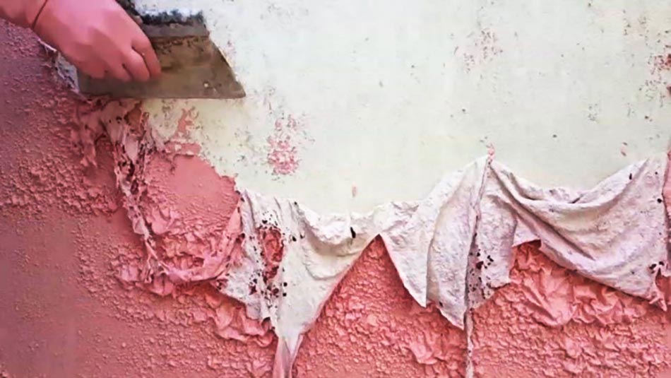 Travaux préparatoires, le décapage