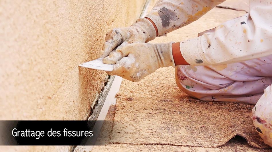 Le traitement des fissures