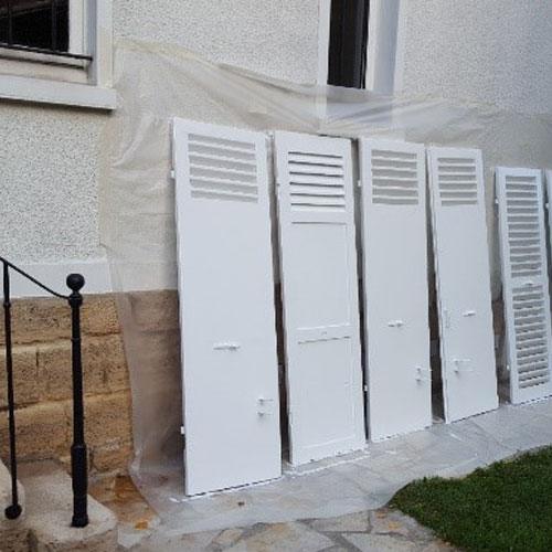 Les volets bois