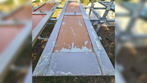 Ravalement de façade au Vésinet - Mise en peinture volets en bois vert - 5