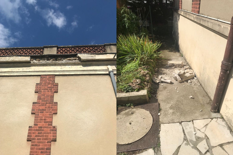 Les décors abimés (1)