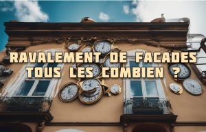 RAVALEMENT DE FACADES A MEUDON - TOUS LES COMBIEN DE TEMPS