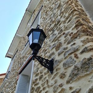 Luminaire Rejointoiement maison Meulière Marnes-la-Coquette