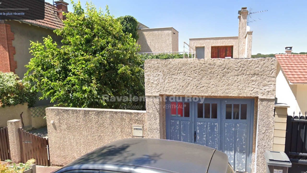 Ravalement maison d’architecte à Chaville - AVANT