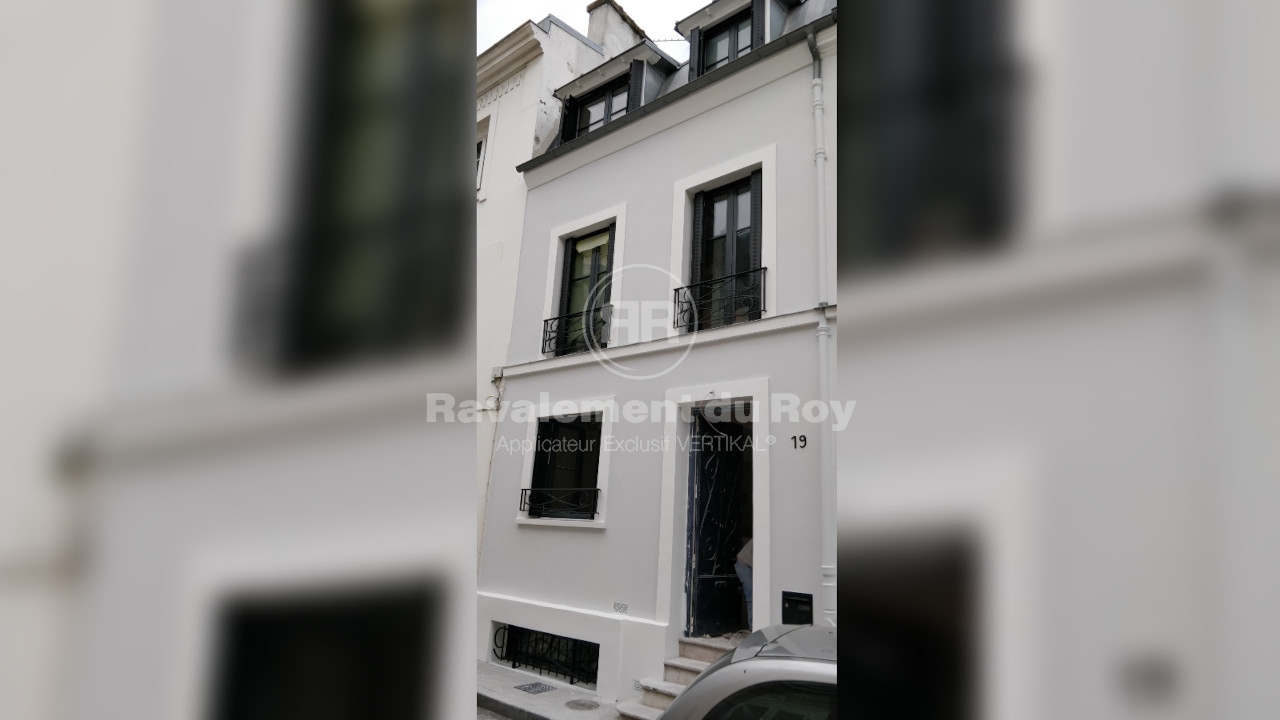 Ravalement de façade d’une maison à Neuilly-sur-Seine - APRES