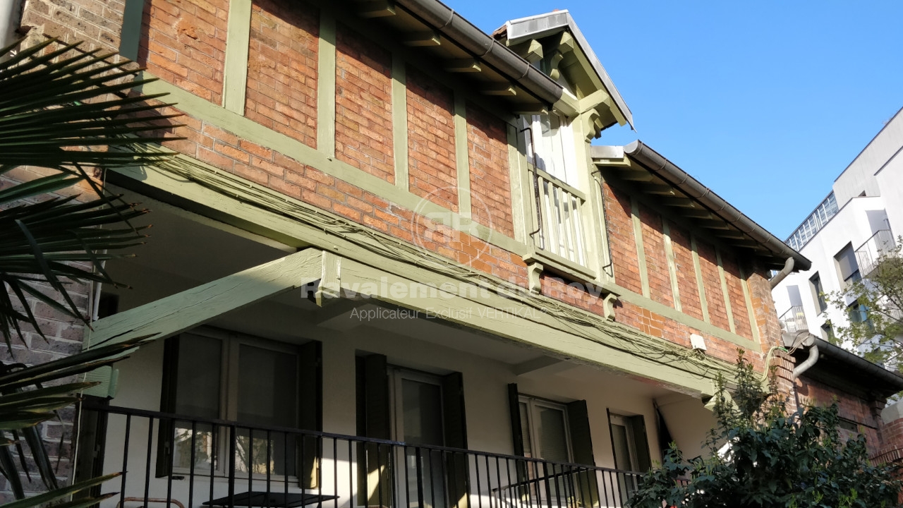 Hydrogommage façades briques - APRES