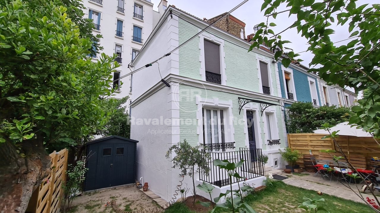 Ravalement de façades d’une maison d’ouvrier - APRES