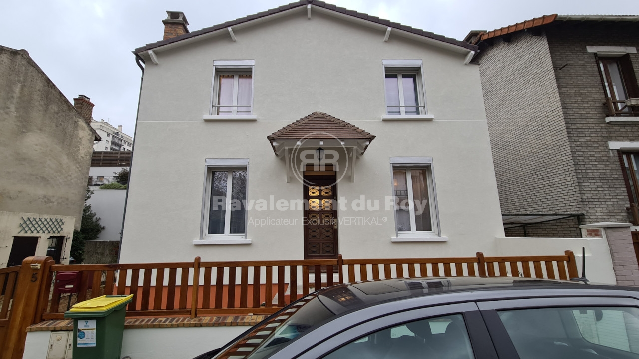 Ravalement d’une Isolation Thermique par l’Extérieur à Châtillon - APRES