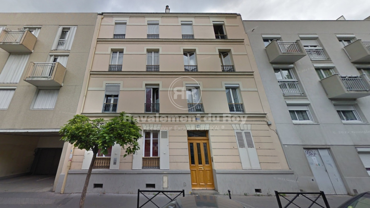 Rénovation réussie de façades de copropriété à Clichy - AVANT