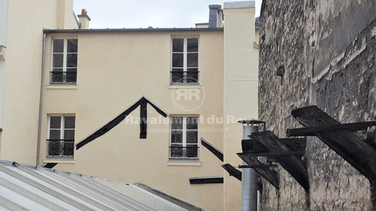 Ravalement immeuble Paris IX - APRES