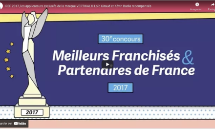 IREF 2017, les applicateurs exclusifs de la marque VERTIKAL® Loïc Giraud et Kévin Badia recompensés