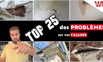 Humidité, fissures, pollution | TOP 25 des problèmes de façades