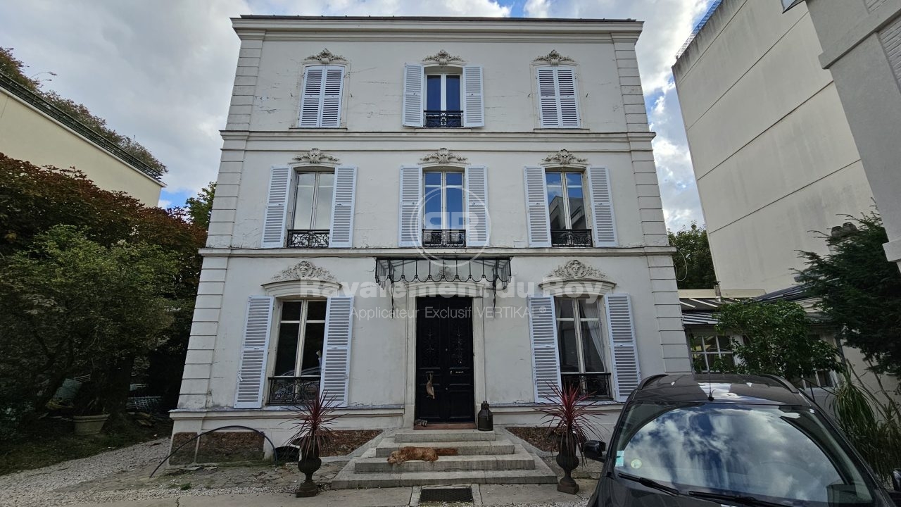 Ravalement façades d'une maison à Marnes-la-Coquette, 92430, Hauts-de-Seine